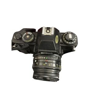 Ricoh XR-10 35mm Film Camera Rikenon 50mm 1:2 Lens untested